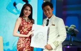 MC Nguyên Khang "khui" bí mật của Thủy Tiên trên chuyên cơ cuối năm 2013