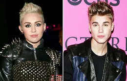 Justin Bieber ủng hộ Miley Cyrus