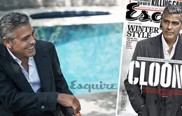 George Clooney tiếp tục "hút hồn" phái nữ trên Esquire
