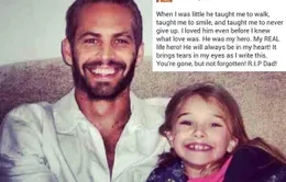 Paul Walker ra đi nhưng không bao giờ bị lãng quên