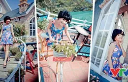 MC Ngọc Tiên khoe vẻ rạng rỡ trong nắng Sài Gòn