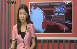 Bản tin 360 độ thể thao ngày 01/4/2014