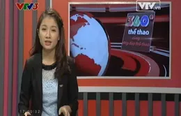Bản tin 360 độ thể thao ngày 3/4/2014