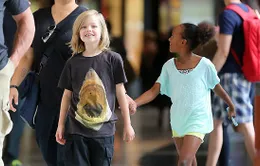 Jolie-Pitt xây dựng công viên riêng cho con gái
