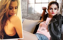 Selena Gomez khoe hình xăm mới bằng tiếng Arab