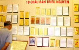 Trình hồ sơ Châu bản triều Nguyễn lên UNESCO