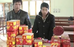 Hà Giang: Bắt giữ 33,5 kg pháo lậu