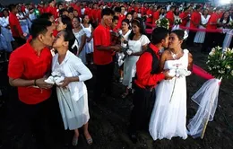 Ngày Valentine ở nơi siêu bão Haiyan đã đi qua