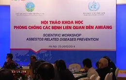 Công nhân dễ mắc bệnh nguy hiểm khi tiếp xúc với Amiăng