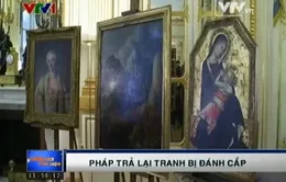 Pháp trả lại tranh bị đánh cắp thời Thế chiến thứ 2