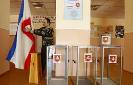 Hôm nay (16/3), Crimea tiến hành trưng cầu dân ý