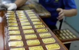 Giá vàng trong nước giảm 200.000 đồng/ lượng