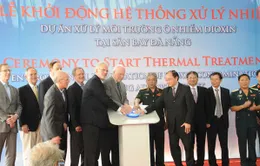 Khởi động hệ thống xử lý dioxin tại sân bay Đà Nẵng
