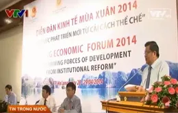 Diễn đàn Kinh tế mùa Xuân 2014: Lo ngại nợ công gia tăng