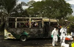 Cháy xe buýt ở Colombia, ít nhất 32 trẻ em thiệt mạng