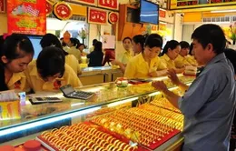 Sáng 21/5, giá vàng giảm 400.000 đồng/lượng 