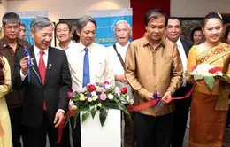 Giao lưu mỹ thuật giữa nghệ sĩ Lào - Việt Nam