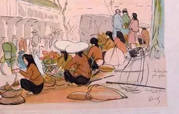 Những hình ảnh quý giá về gánh hàng rong Việt Nam tại Pháp