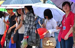 Nắng nóng khắp cả nước hai ngày thi đại học đợt 1