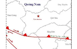 Thêm 2 trận động đất trên địa bàn Quảng Nam