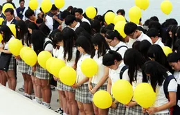 Hàn Quốc tưởng niệm 100 ngày chìm phà Sewol