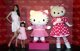 Hello Kitty có mặt tại bảo tàng tượng sáp Hong Kong