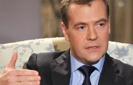 Tài khoản Twitter của Thủ tướng Nga Medvedev bị tin tặc tấn công