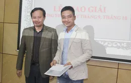 Trao giải chương trình hay tháng 9, 10 Ban Khoa giáo: Vinh danh người quay phim