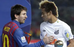 Neymar đưa Messi lên “mây xanh”