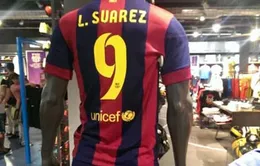 Luis Suarez  mang áo số 9 tại Barcelona?