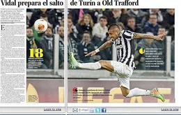 Man United “đánh úp” bộ đôi Arturo Vidal và Edinson Cavani trong tuần này