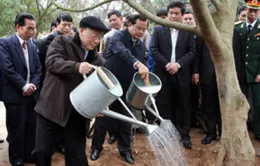 Tổng Bí thư tham dự Tết trồng cây