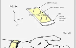 iWatch màn hình dẻo xuất hiện trong bằng sáng chế của Apple