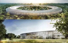 Apple sẽ chuyển sang trụ sở như phi thuyền từ 2016