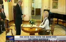 Ông Kevin Rudd tuyên thệ nhậm chức Thủ tướng Australia