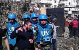 Thanh sát viên vũ khí hóa học của LHQ tới Syria