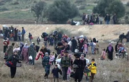 15 giây, 1 người Syria rời bỏ đất nước, chạy trốn chiến tranh