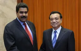 Tổng thống Venezuela gặp Thủ tướng Trung Quốc