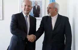 Ngoại trưởng Iran gặp Ngoại trưởng Anh