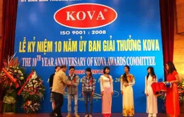Lễ trao giải Kova cho các nhà khoa học 