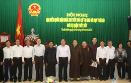 Đồng chí Lê Hồng Anh tiếp xúc cử tri tại Cần Thơ