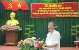 “Tiếp tục đẩy mạnh việc học tập và làm theo tấm gương đạo đức Hồ Chí Minh” tại Đồng Tháp