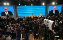 Tổng thống Putin họp báo cuối năm