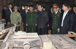 Chủ tịch nước thăm và làm việc tại Đăk Nông