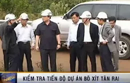 Kiểm tra tiến độ triển khai dự án bauxite Tân Rai