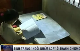 Xót xa tình trạng "ngồi nhầm lớp" ở Thanh Chương, Nghệ An