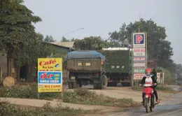Quốc lộ 1A ở Nghệ An: Điểm rửa xe, tiếp nước khiến đường bộ bị biến dạng