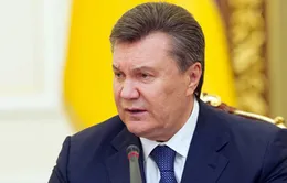 Họp báo lần hai, ông Yanukovych khẳng định vẫn là Tổng thống hợp hiến