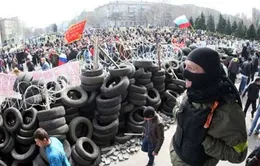 Người biểu tình tại Donetsk muốn thành lập nước Cộng hòa ly khai