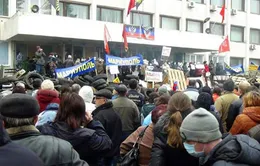 Máu đã đổ trong chiến dịch chống khủng bố ở Ukraine